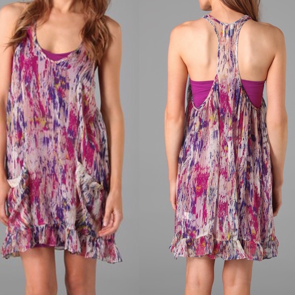 ELLA MOSS Atlantis Silk Dress✨